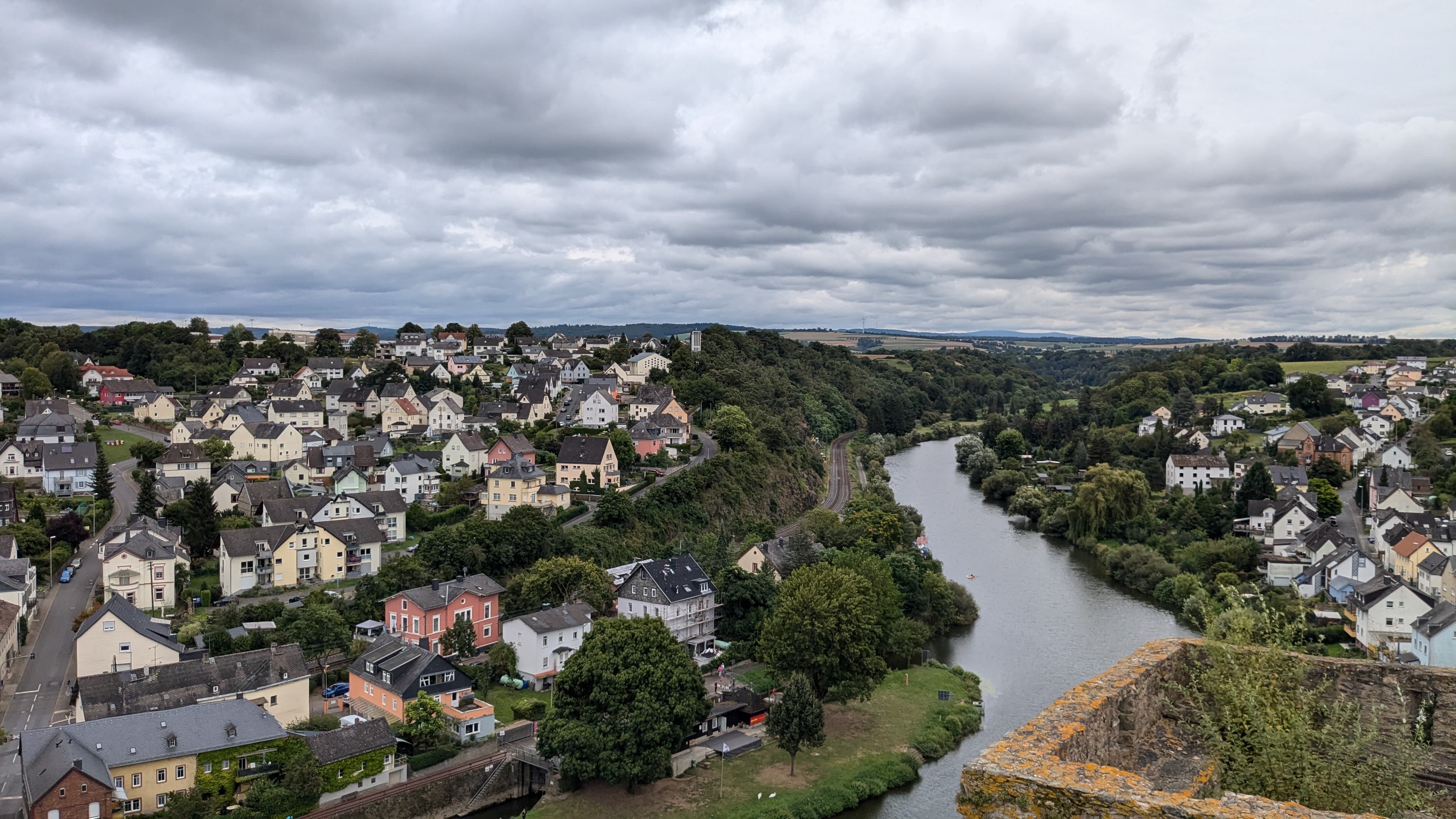 capturing of Runkel town through my lens